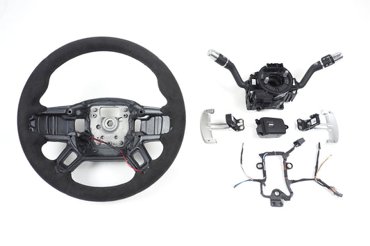 Alcantara Steering Wheel w/ heated function Land Rover Defender 90/110/130