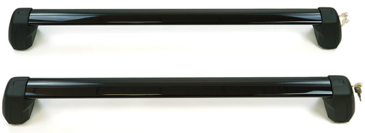 Cross bar in Black Aluminium (set) for Land Rover Defender 90 (2020-present)