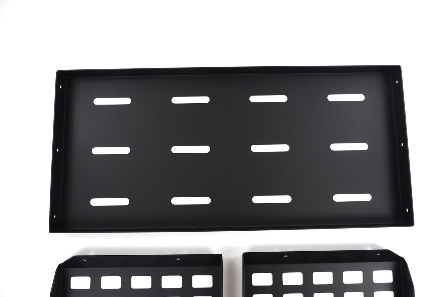 Trunk Storage Rack in Iron Land Rover Defender 110