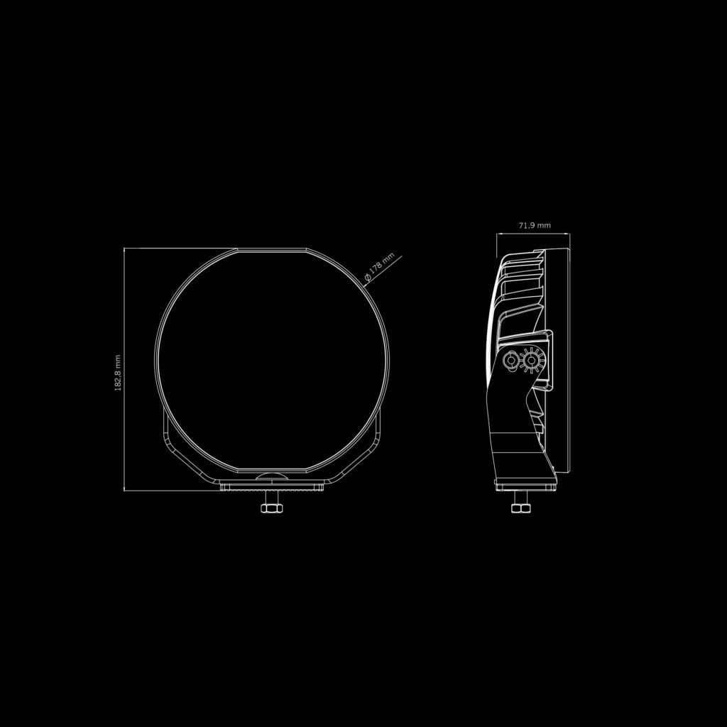 SIBERIA SKYLORD RIJLAMP 7"