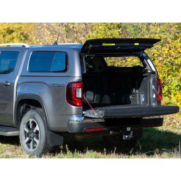 Hardtop Aeroklas Stylish for Volkswagen Amarok Double Cab (23-) -Left pop-out & Right pop-up side windows -with central locking