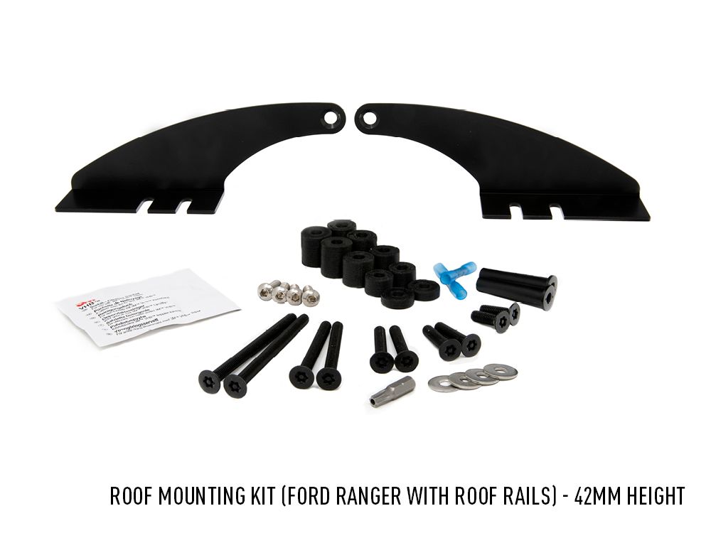 Ford Ranger (2016-2022) Dakmontageset (met dakrails)