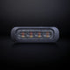 DARK KNIGHT STROBOSCOOPLAMP AMBER 4 LED DONKERE LENS