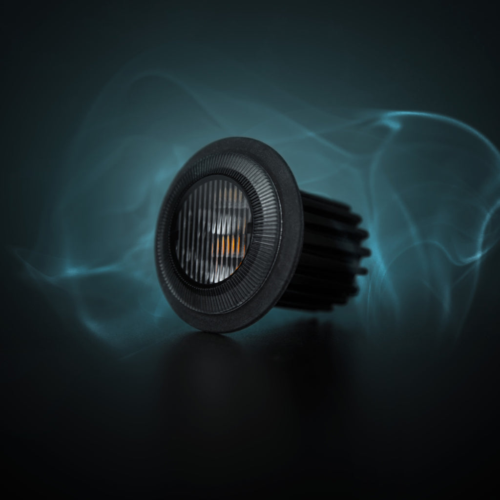 DARK KNIGHT GLORIA WARNING LIGHT SMOKED LENS