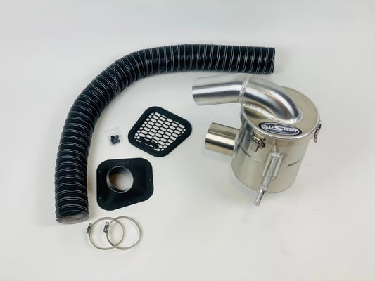 Luchtbox voor Defender TD4/ PUMA incl. filter - incl. vleugelaansluitset