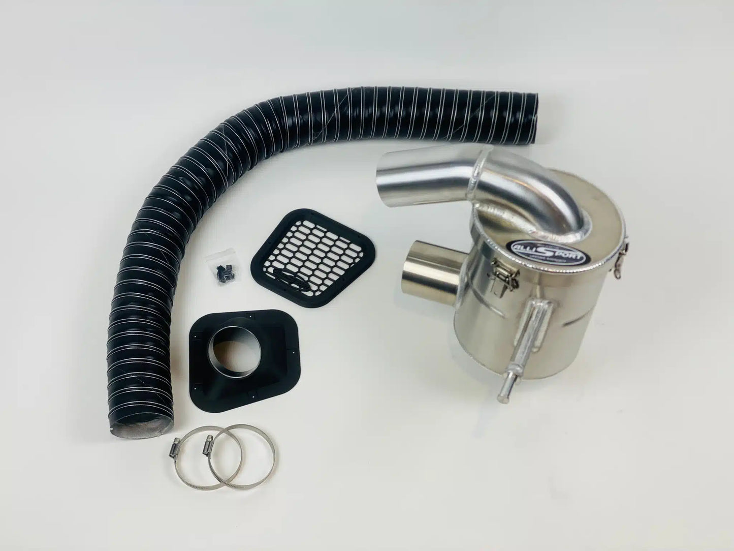 Airbox for Defender TD4/ PUMA incl. filter - HIGH intake connection - incl. wing connection kit