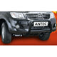 Antec inox in matt black coating bullbar 70mm for Hilux (12-15) -EU -cert