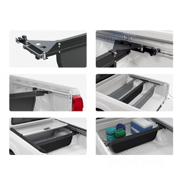 RealTruck - Mountain Top Bed divider for OE cargo rails for Ford & Volkswagen Ranger & Amarok (23)