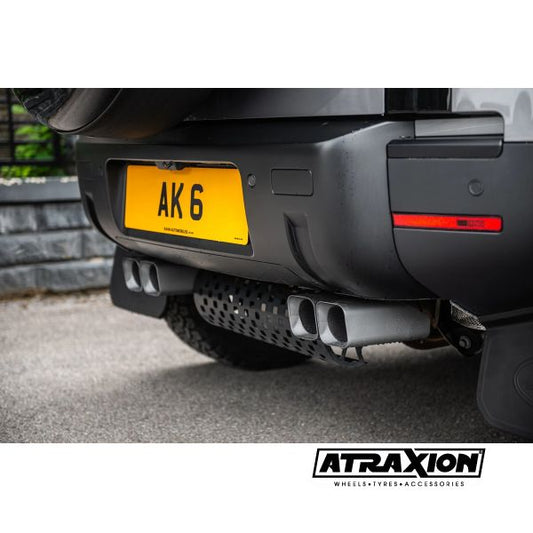 Benzine Quad Uitlaatsysteem P300 2.0 liter voor Land Rover Defender 90/110/130