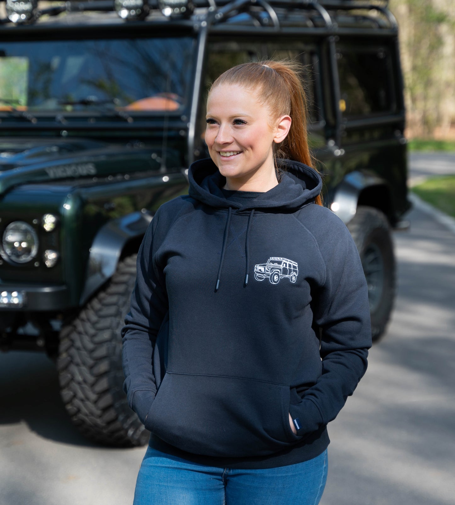 Vicious Hoodie (Unisex) Old Defender