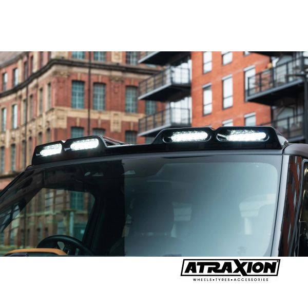 Dakscherm voor met viervoudige led-verlichting voor Land Rover Defender 90/110