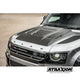 Motorkapmasker van blootgesteld koolstofvezel voor Land Rover Defender 90/110/130