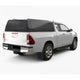 Hardtop Aluminium Rhinoman Xpedition for Toyota Hilux Extra Cab (EC) (16-) in Matt Black -lift-up panels & lift up rear window