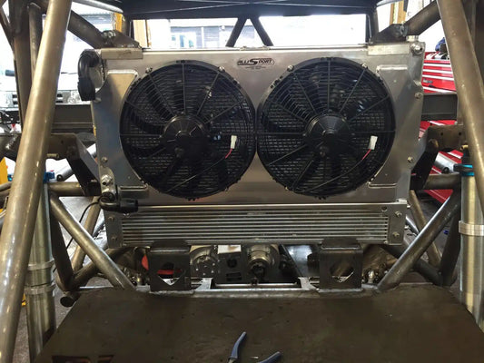 Radiator and oil cooling pack - Rear mounted - Allisport