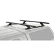 Rhino Rack Vortex black roofbar(s)+leg kit low profile 37mm - 1375mm - (for Rhinoman hardtop)