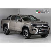 Misutonida inox in matt black coating Bullbar with crossbar 63mm for Amarok (23-) not compatible with parking sensors! -EU -cert