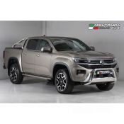 Misutonida inox Bullbar with crossbar 63mm for Amarok (23-) -EU -cert
