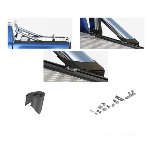 RealTruck - Mountain Top Adapter kit MTR Rollcover for Toyota Hilux (16-) use with OE rollbar