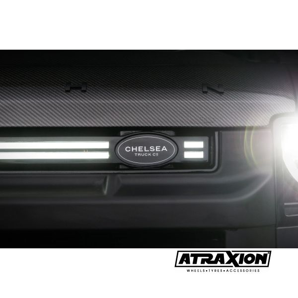 Frontgrille met dubbele LED-lichtbalk voor Land Rover Defender 90/110