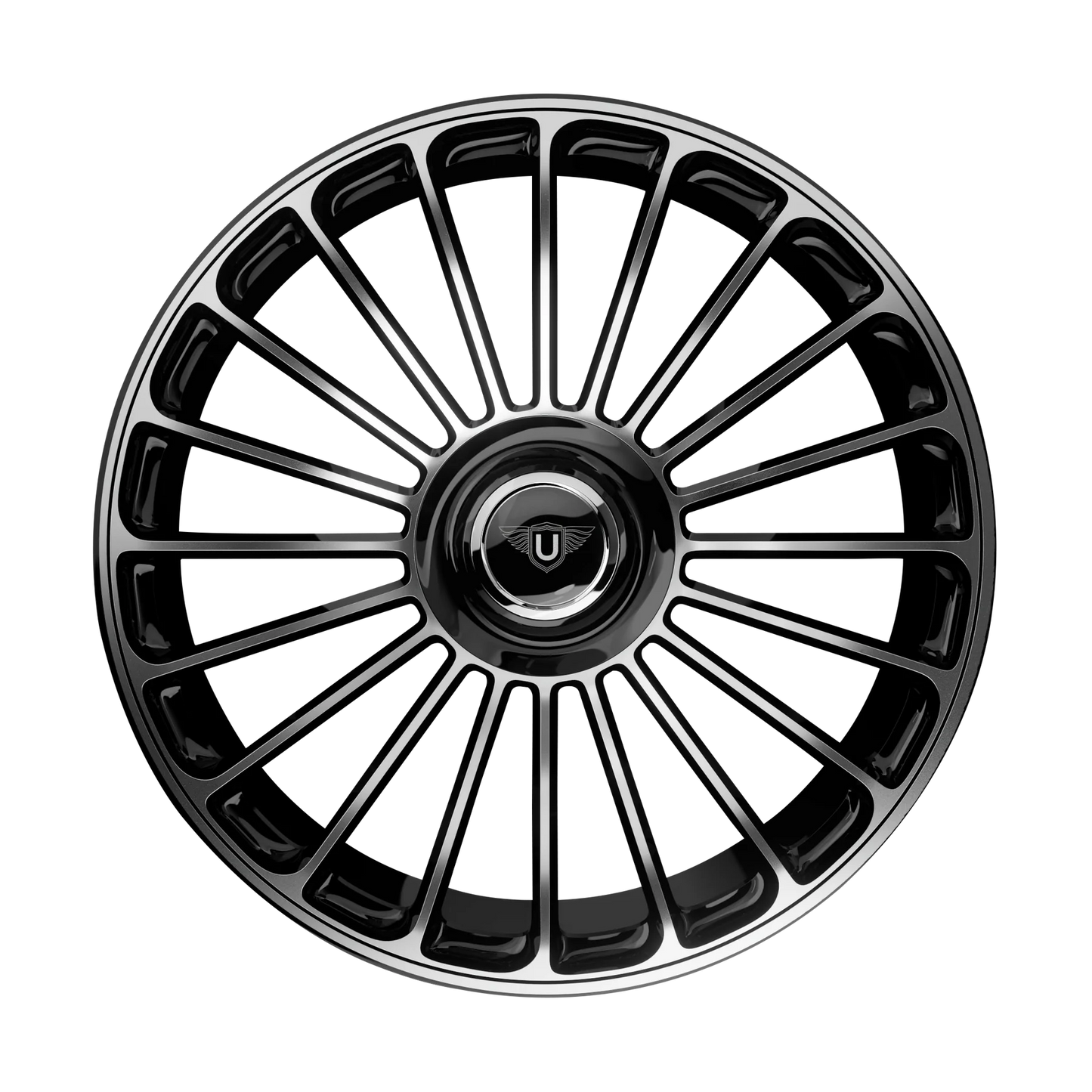 22" UV of UF gesmeed aluminium
