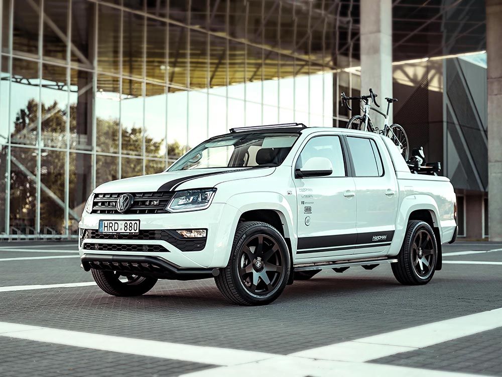 Kit de montage sur toit pour VW Amarok (2010+) (sans rails de toit)