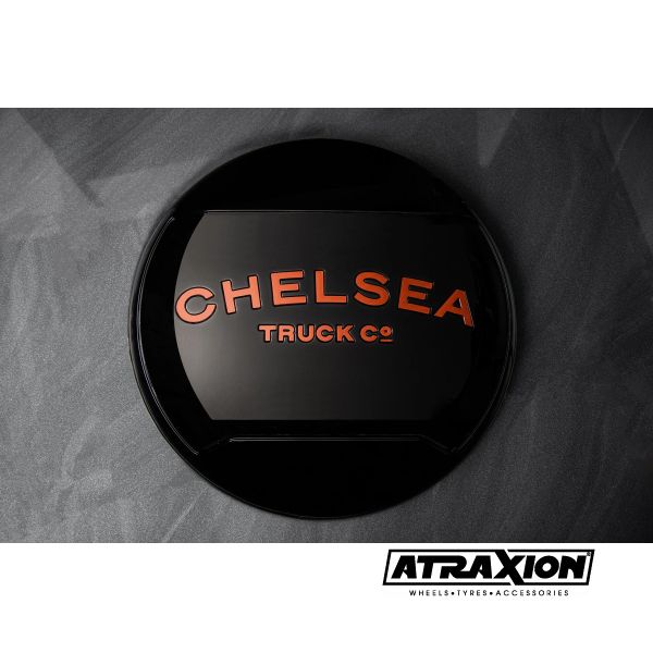 Koperen letters voor Chelsea Truck Company Harde reservewielhoes voor Land Rover Defender 90/110/130