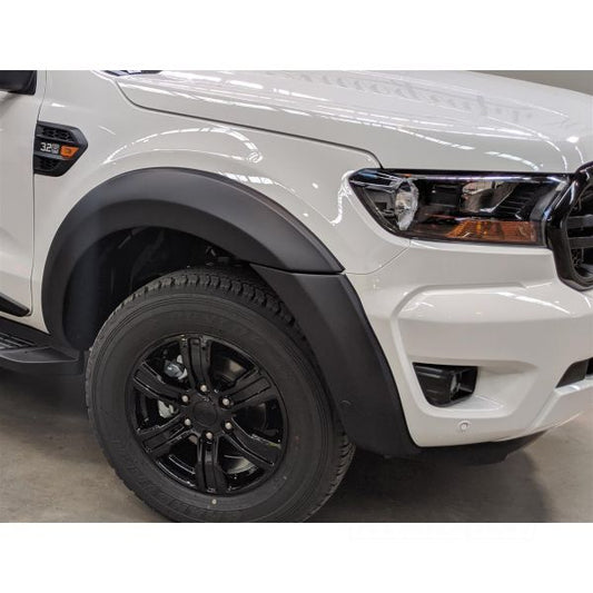 EGR Matt Black Smooth fender flares 40mm for Ford Ranger DC (Wildtrak) (19-22) (full set)