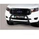 Misutonida inox in black coating bullbar with crossbar 63mm for Ranger (12-22) DC -EU -cert