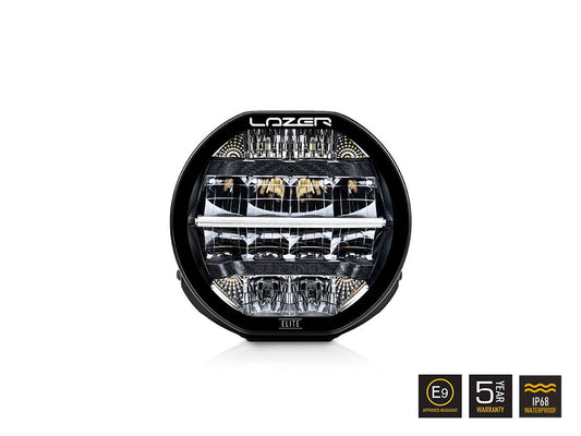 Sentinel 7'' Elite met positielicht (zwart)