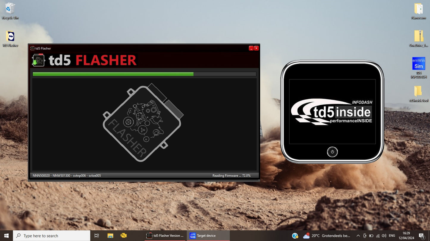 td5 Flasher Tool - MSB ecu