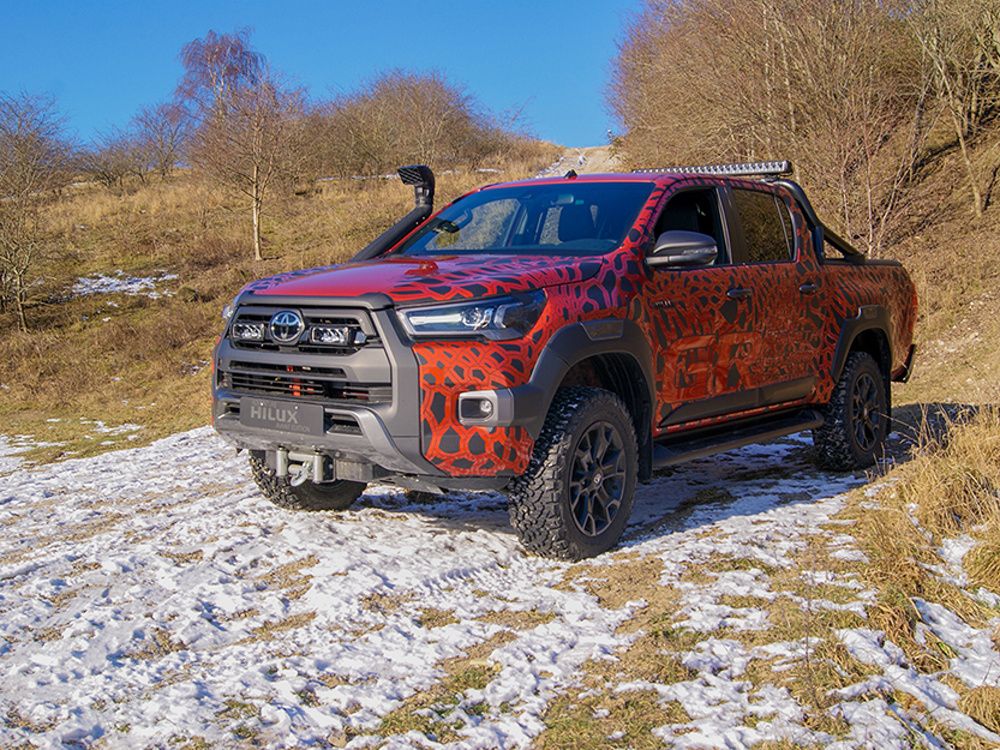 Grille-kit voor Toyota Hilux Invincible-X (2021+)