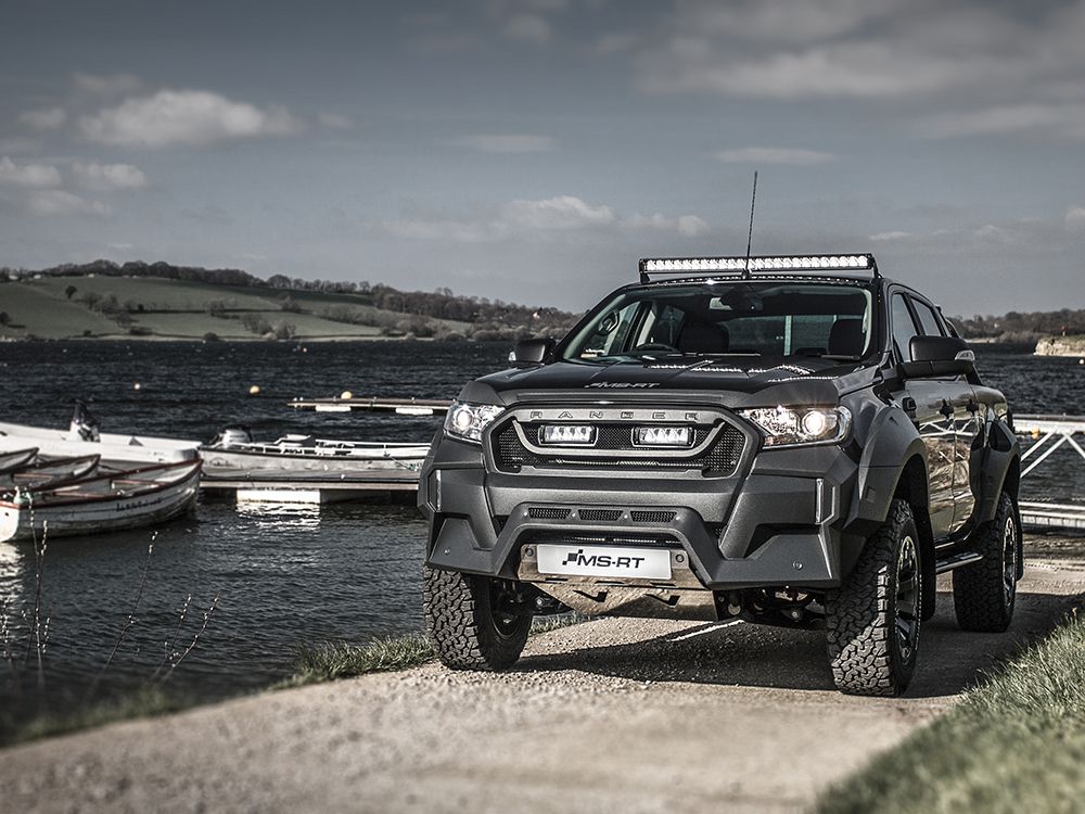 Ford Ranger (2016+) Dakmontageset (zonder dakrails)