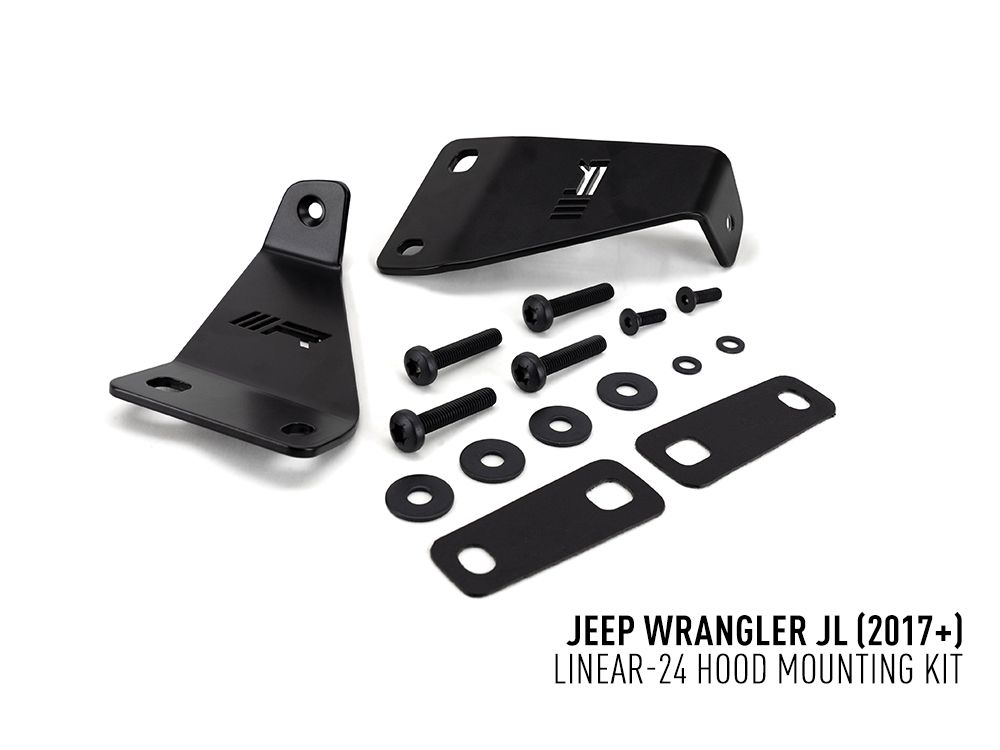 Jeep Wrangler JL (2017+) - Motorkapmontageset