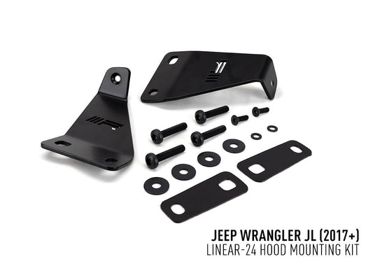 Jeep Wrangler JL (2017+) - Motorkapmontageset