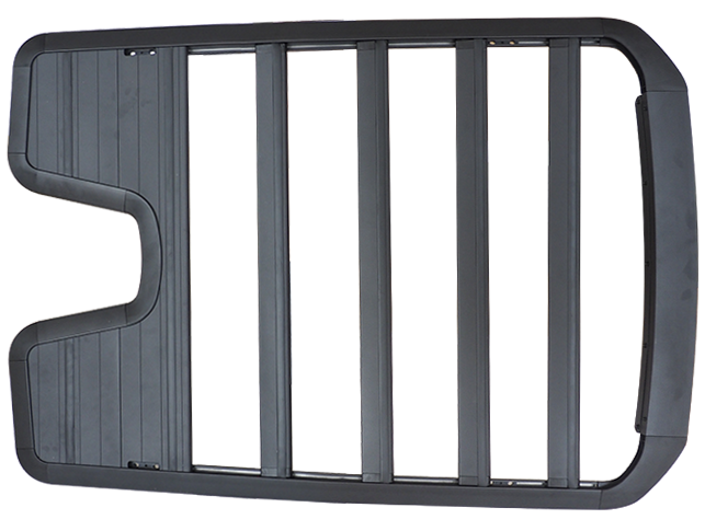 Roof Rack black aluminium for Land Rover Defender 90 (2020-present)
