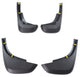 Mud Flaps Short Matte Black for Land Rover Defender 90/110 (2020-present)