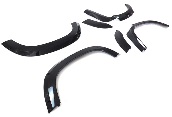 Front and Rear Wheel Arches For Land Rover Defender 110 in Black (2020-present)