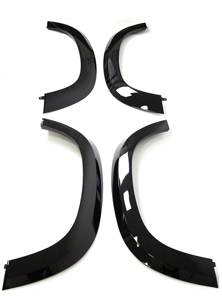 Front and Rear Wheel Arches For Land Rover Defender 90 in Black (2020-present)