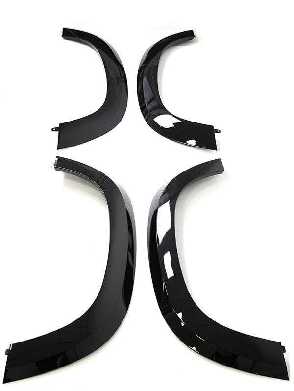 Front and Rear Wheel Arches For Land Rover Defender 90 in Black (2020-present)