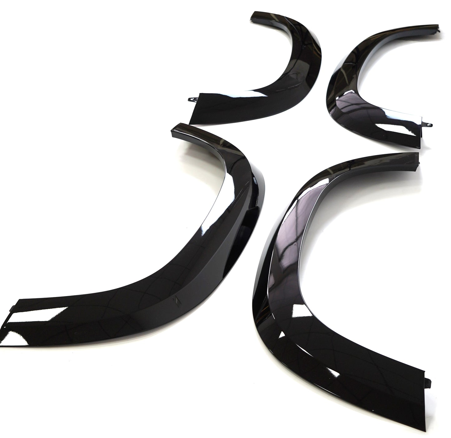 Front and Rear Wheel Arches For Land Rover Defender 90 in Black (2020-present)