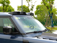 Quad Roof Light Pod kit in Gloss Black for Land Rover Defender 90/110/130 (2020-present)