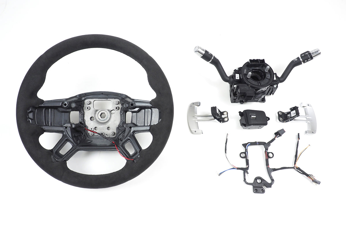 Alcantara Steering Wheel w/ heated function Land Rover Defender 90/110/130