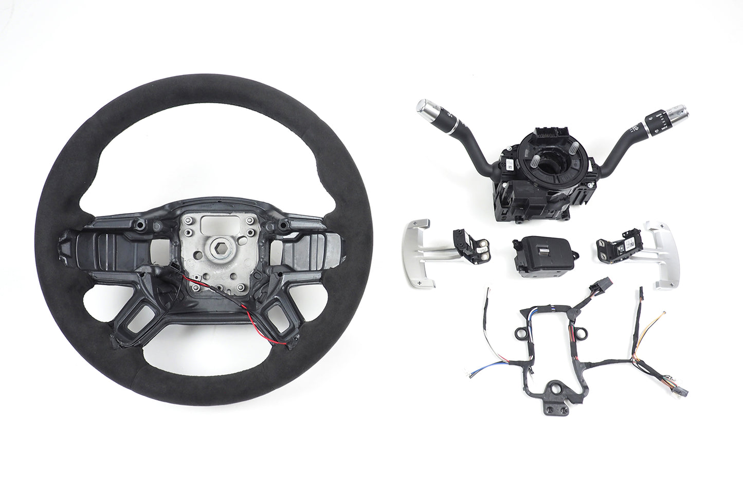 Alcantara Steering Wheel w/ heated function Land Rover Defender 90/110/130