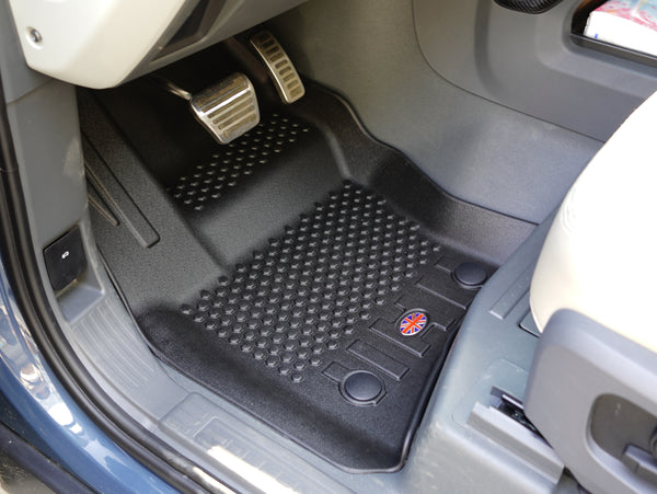 Floormat in Rubber LHD Land Rover Defender 110