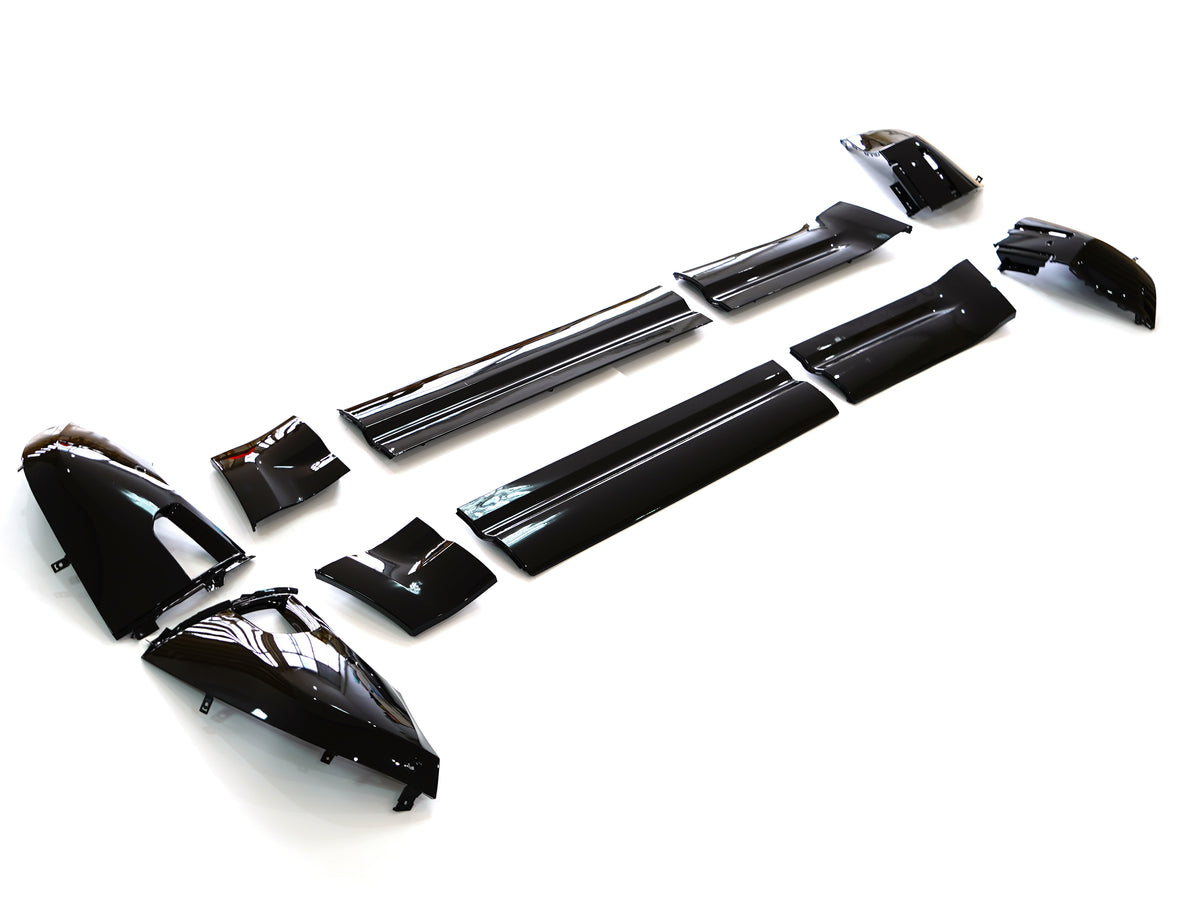 Side Moulding Panel kit Gloss Black for Land Rover Defender 110 (2020-present)