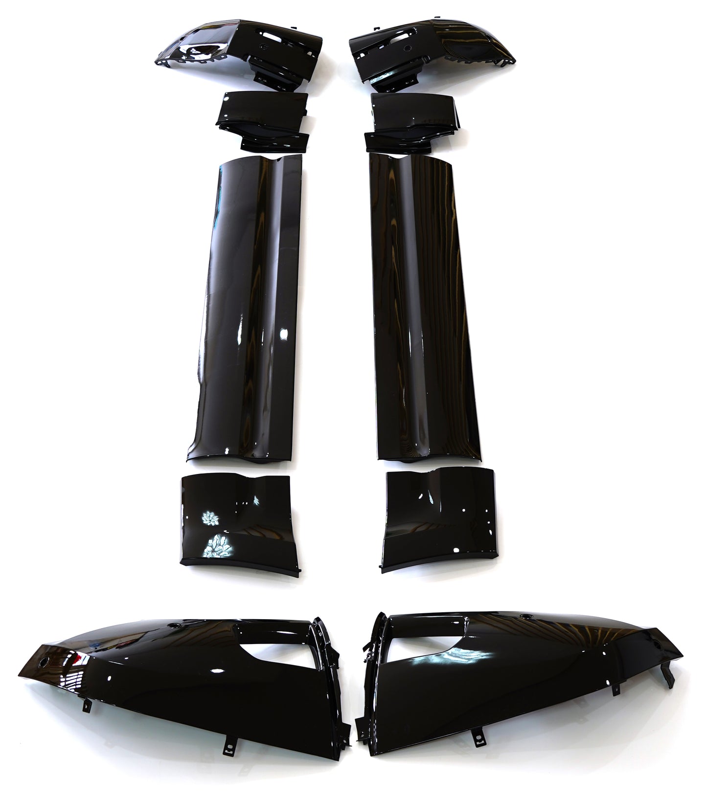 Side Moulding Panel kit Gloss Black for Land Rover Defender 110 (2020-present)
