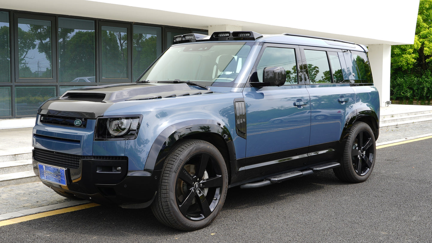 Side Moulding Panel kit Gloss Black for Land Rover Defender 110 (2020-present)