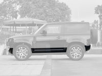 Side Moulding Panel kit Gloss Black for Land Rover Defender 90 (2020-present)