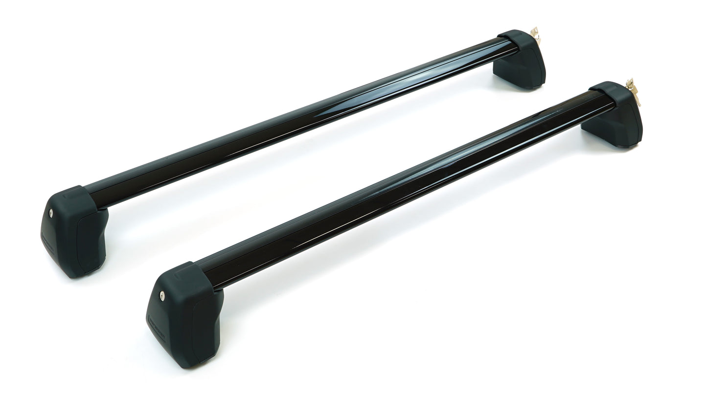Cross bar in Black Aluminium (set) for Land Rover Defender 90 (2020-present)