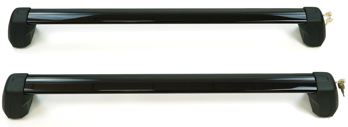 Cross bar in Black Aluminium (set) for Land Rover Defender 90 (2020-present)